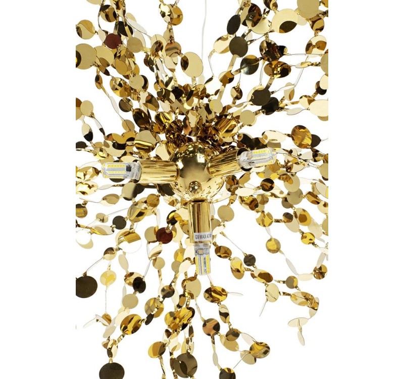 Lampa wisząca MONETE SINGLE złota - metal