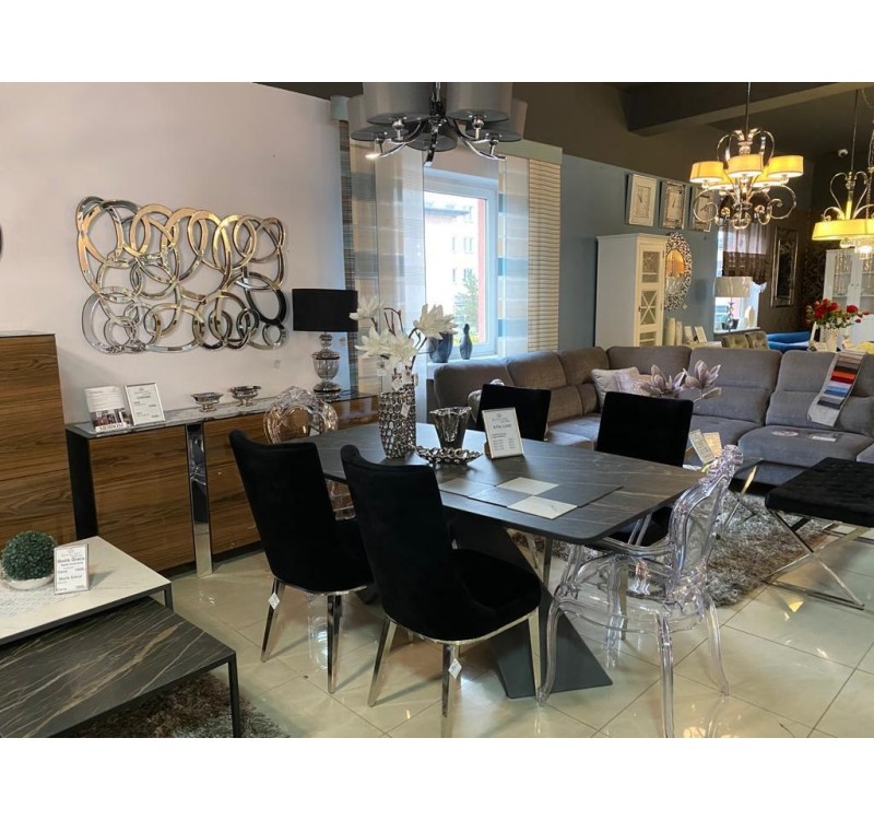 Krzesło KING ARM transparentne - poliwęglan