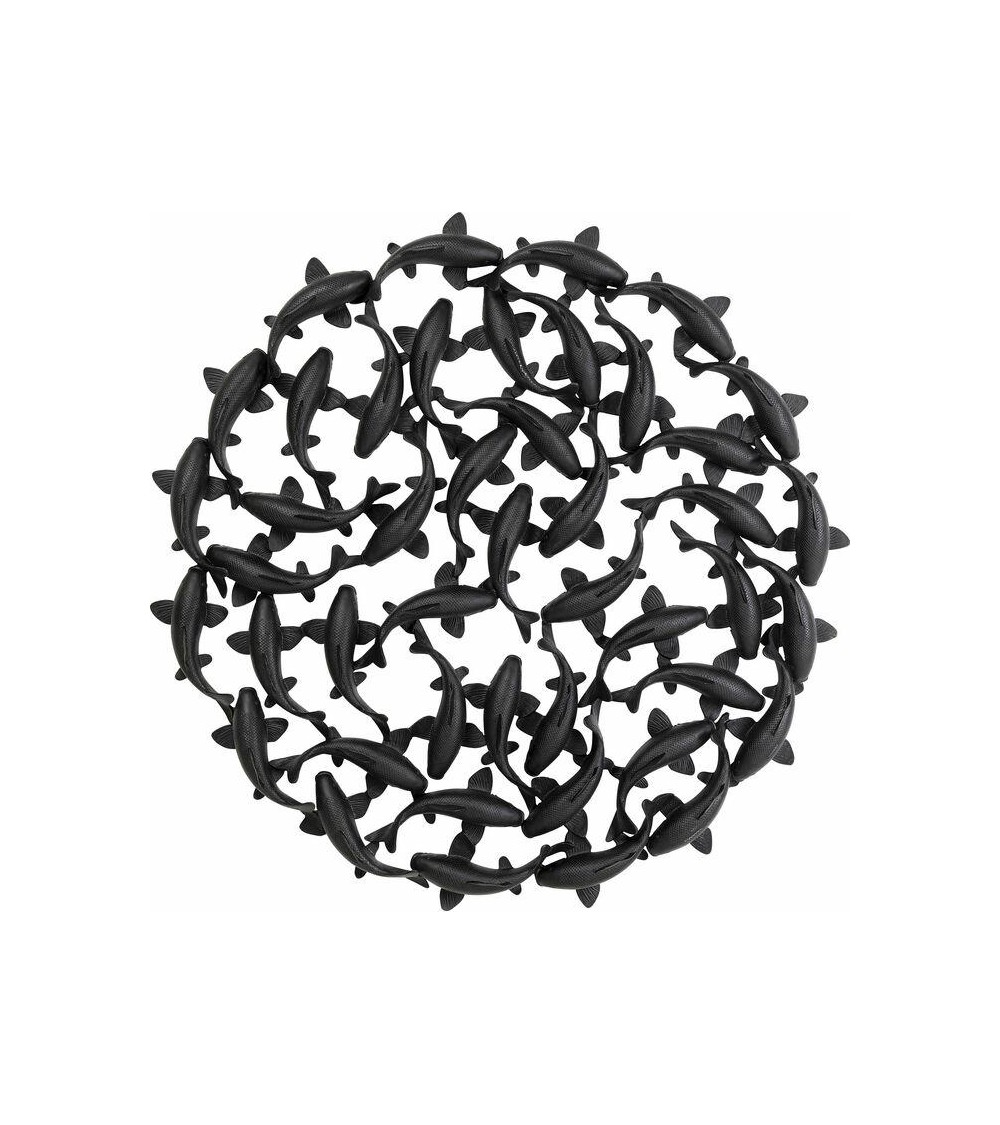 KARE dekoracja ścienna SCHOOL OF KOI 160  czarna