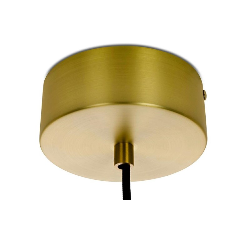 Lampa wisząca CHAPLIN 200 mosiądz - LED, szkło