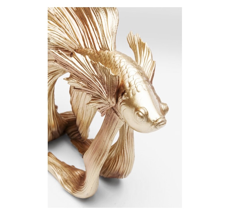 KARE dekoracja BETTA FISH S złota