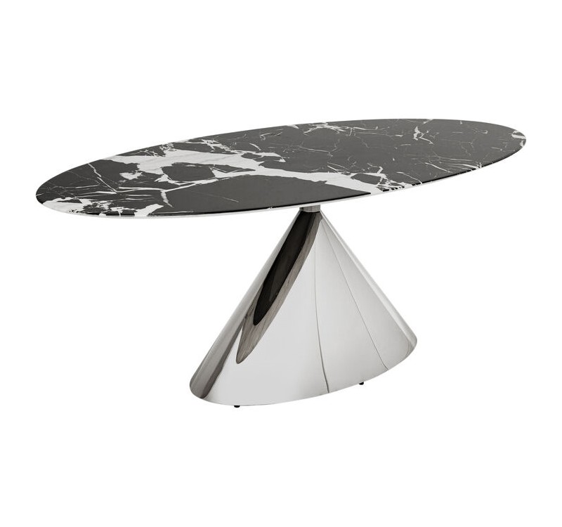 KARE stół jadalniany MAMBO CHROME         200x100 cm