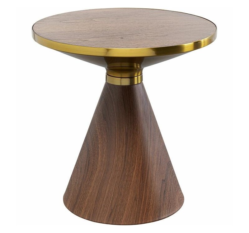 KARE stolik kawowy CONO WALNUT 50