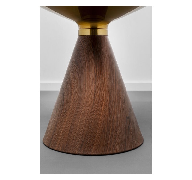 KARE stolik kawowy CONO WALNUT 50