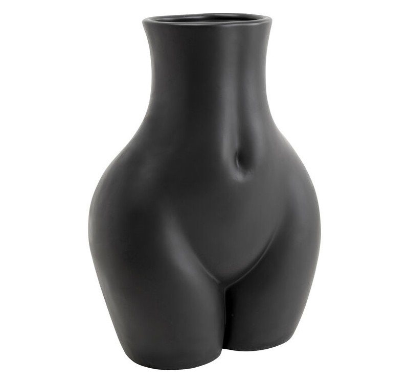 KARE wazon DONNA BLACK 90 cm