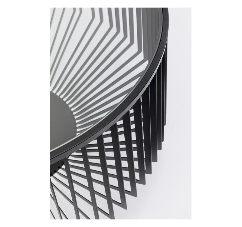 KARE stolik kawowy CORINNE 80 czarny