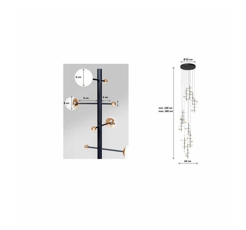 KARE lampa wisząca TRAPEZ 280