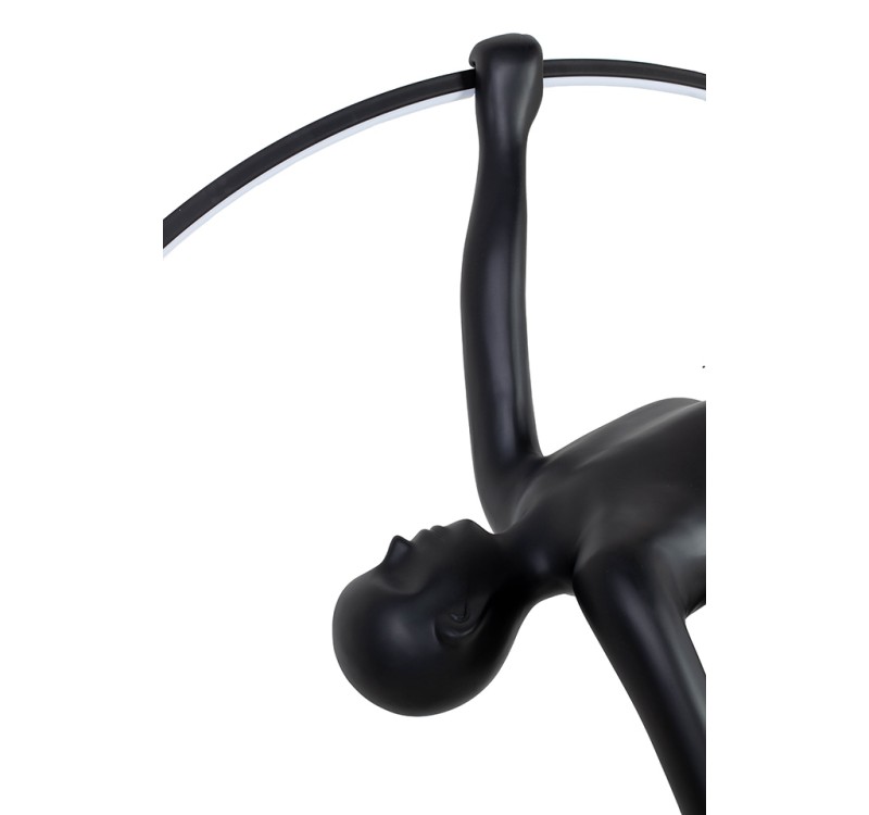 MOOSEE lampa podłogowa HUMAN ACROBATIC    czarna