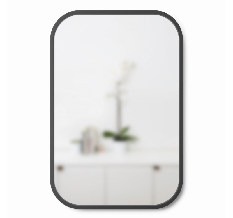 UMBRA lustro prostokątne HUB 61 x 91 cm czarne