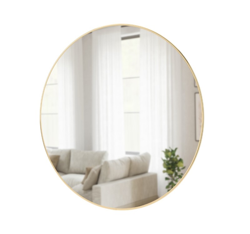 UMBRA lustro ścienne HUBBA 86 cm złote