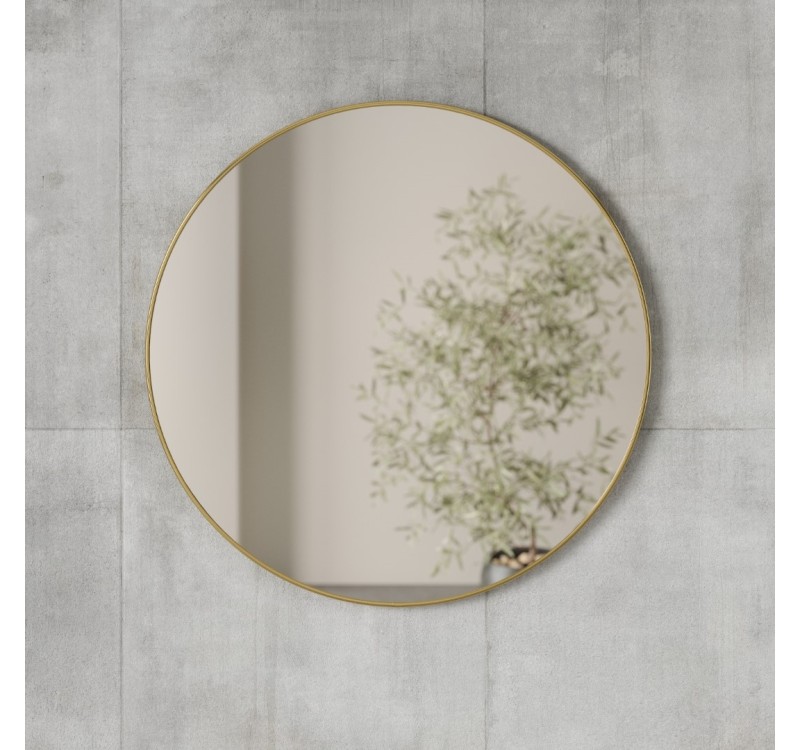 UMBRA lustro ścienne HUBBA 86 cm złote