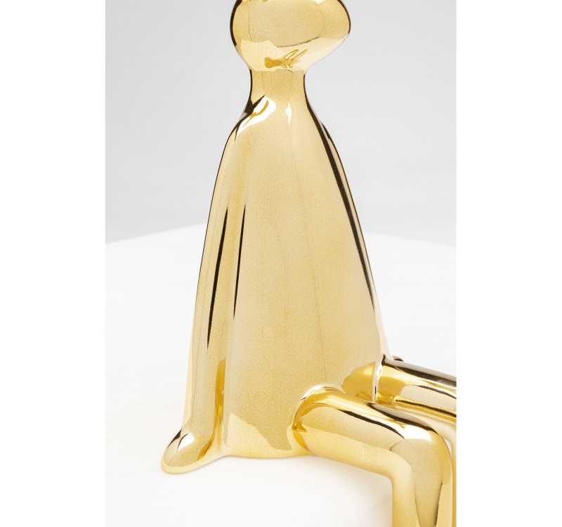 KARE dekoracja SITTING RABBIT 35 cm       złota