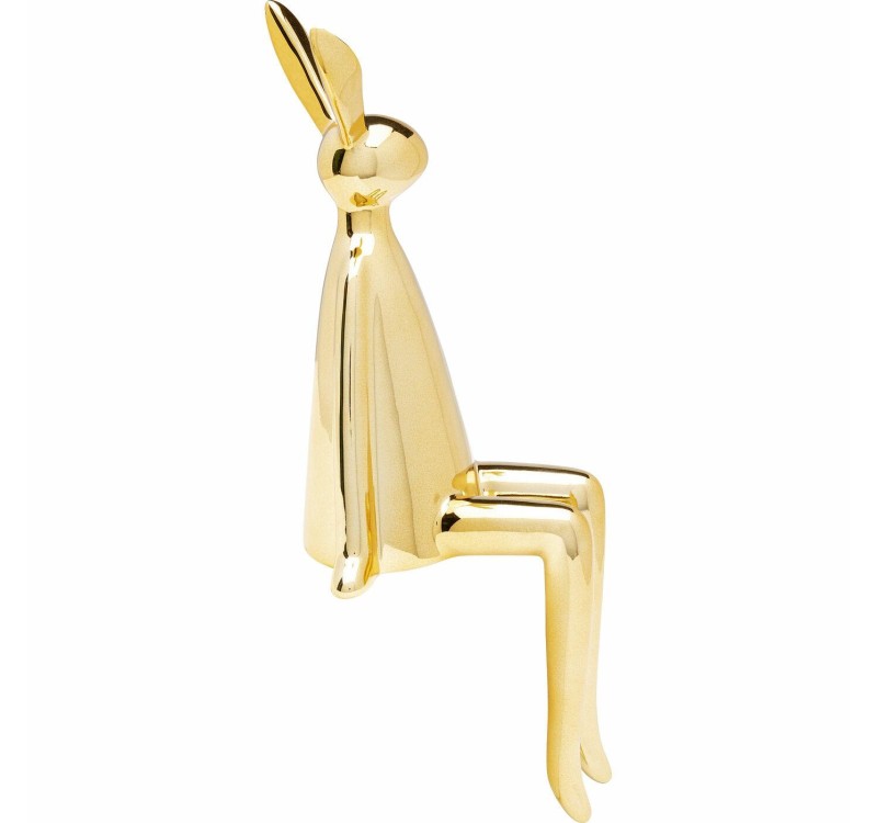 KARE dekoracja SITTING RABBIT 35 cm       złota