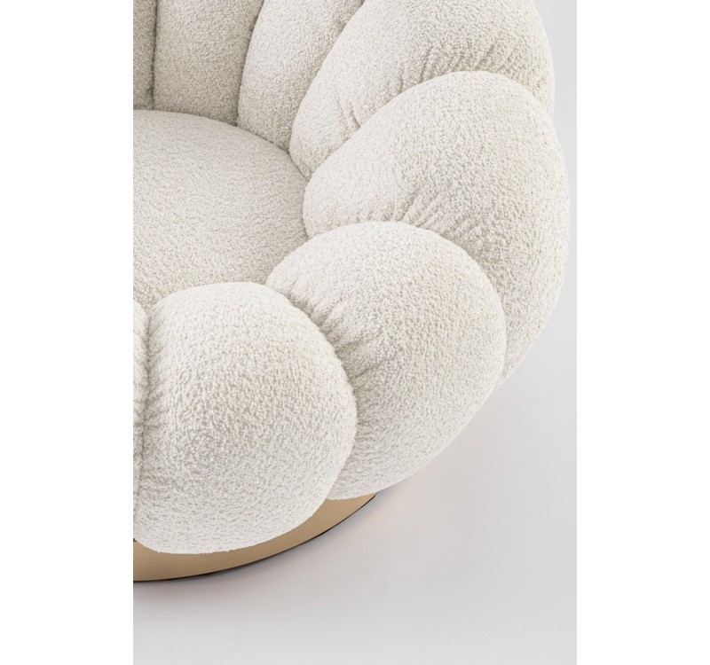 BIZZOTTO fotel obrotowy FLOREL naturalny