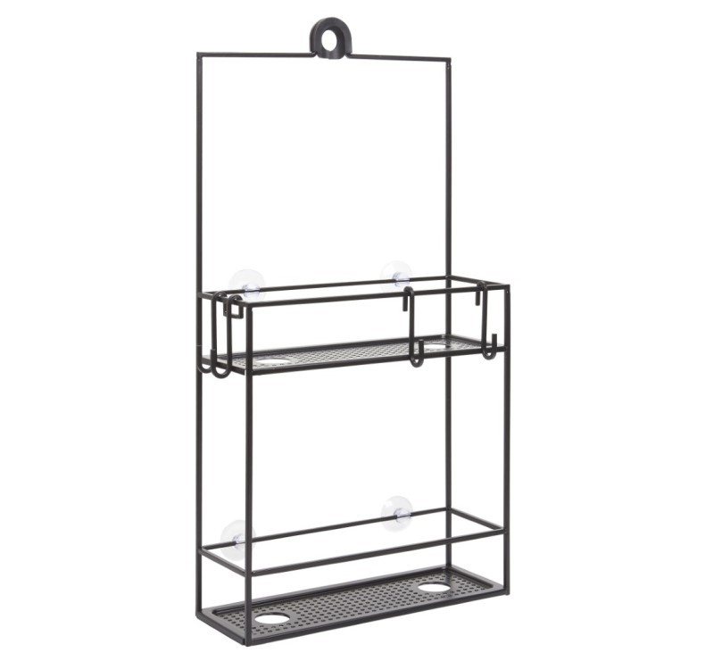 UMBRA półka prysznicowa CUBIKO czarna