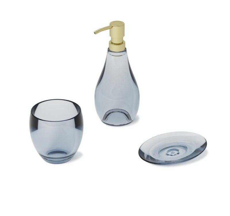 UMBRA mydelniczka DROPLET niebieska