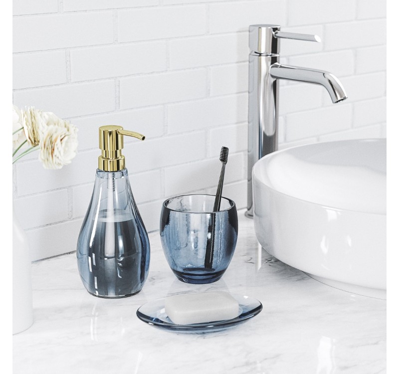 UMBRA mydelniczka DROPLET niebieska