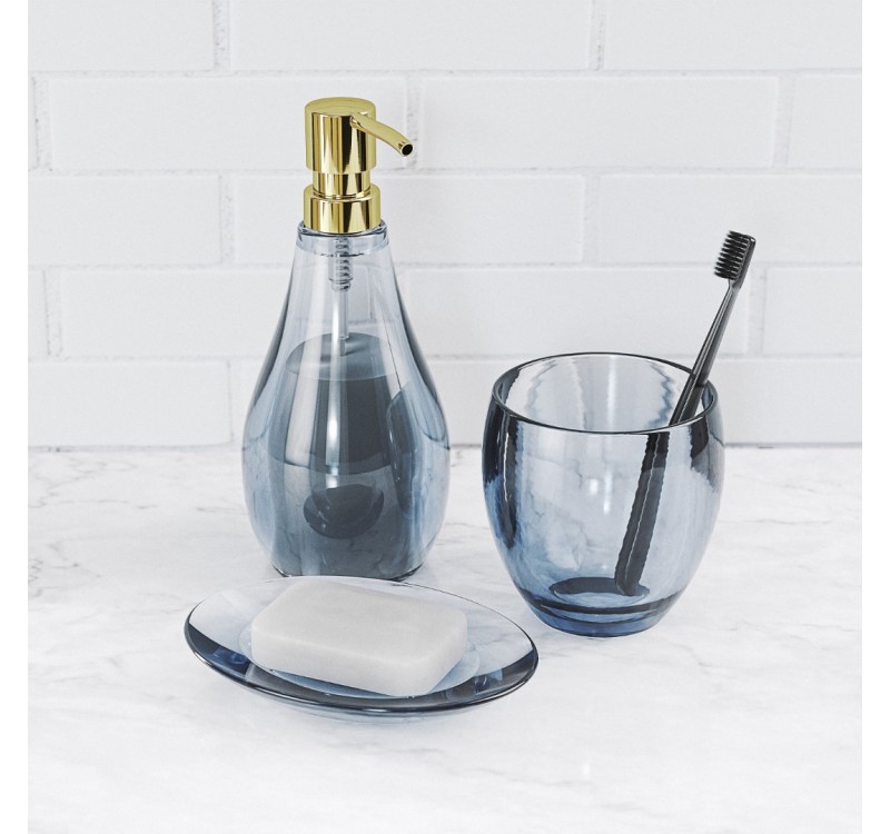 UMBRA mydelniczka DROPLET niebieska