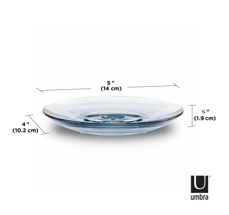 UMBRA mydelniczka DROPLET niebieska