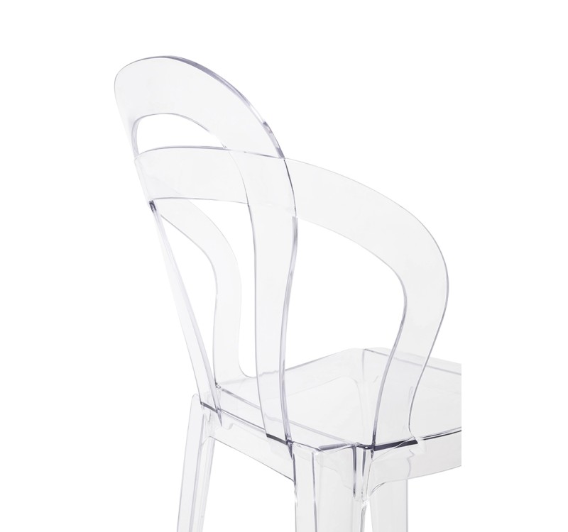 Krzesło MERCI transparentne - poliwęglan