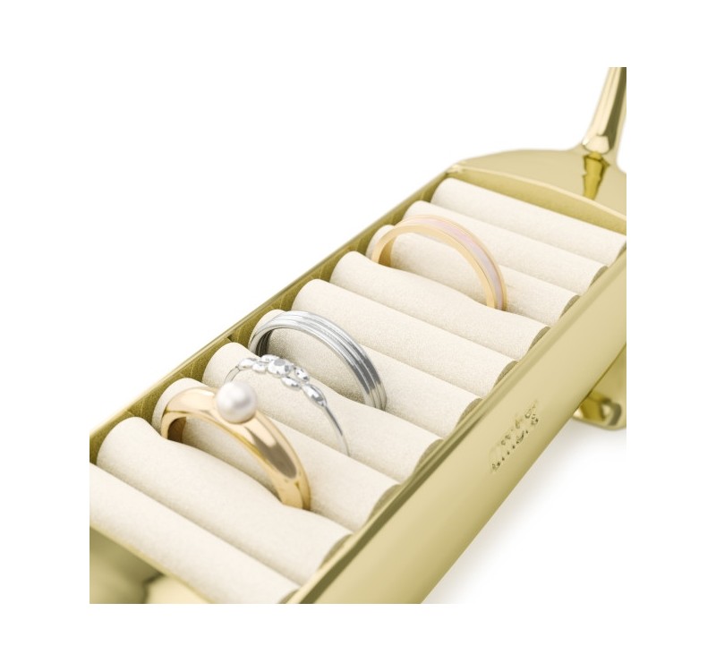 UMBRA stojak na pierścionki DACHSIE       złoty