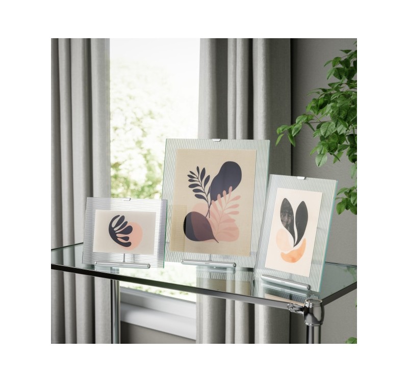 UMBRA ramka na zdjęcia FLUTE 4x6 srebrna