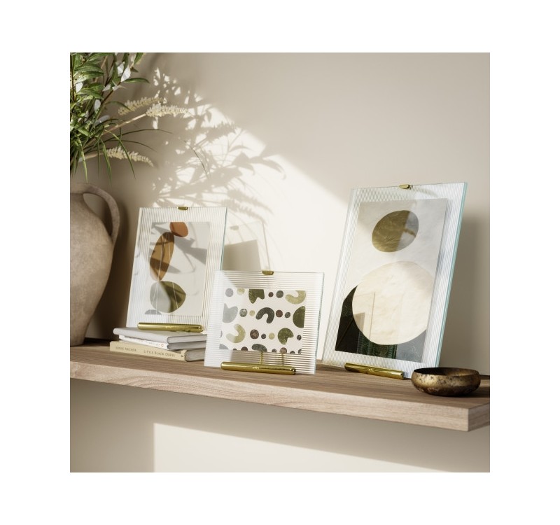 UMBRA ramka na zdjęcia FLUTE 4x6 złota