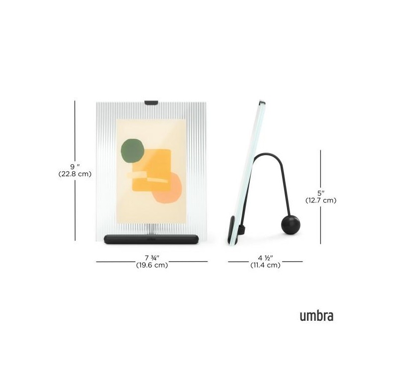 UMBRA ramka na zdjęcia FLUTE 5x7 czarna