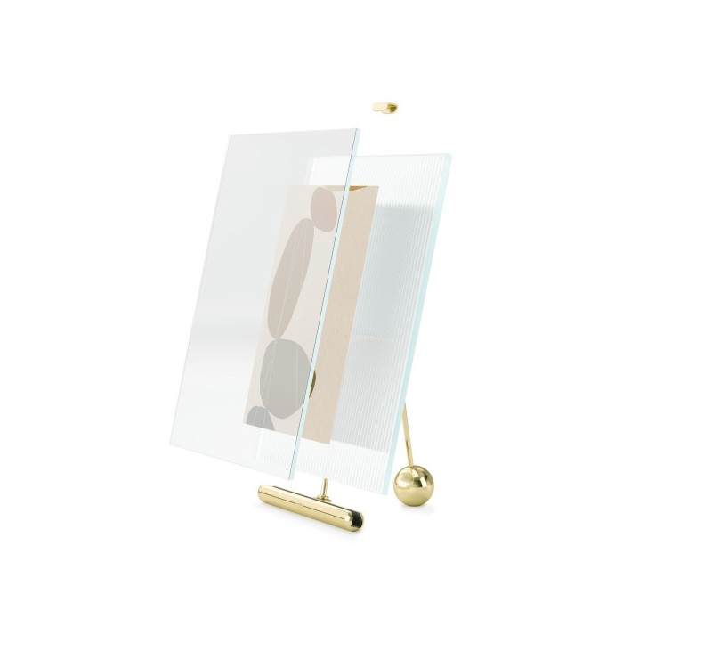 UMBRA ramka na zdjęcia FLUTE 5x7 złota