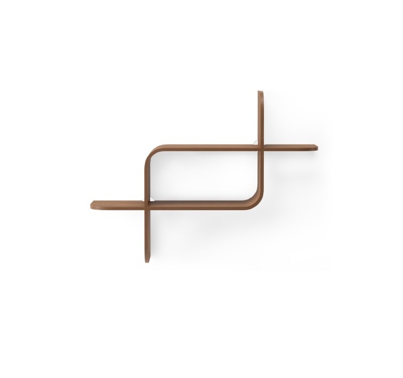 UMBRA półka ścienna MONTAGE               ciemnobrązowa