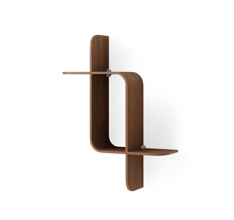 UMBRA półka ścienna MONTAGE               ciemnobrązowa