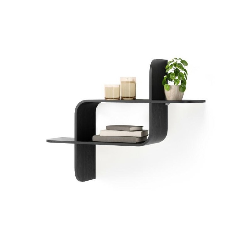 UMBRA półka ścienna MONTAGE czarna