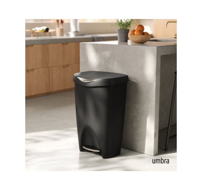 UMBRA kosz na śmieci BRIM czarny