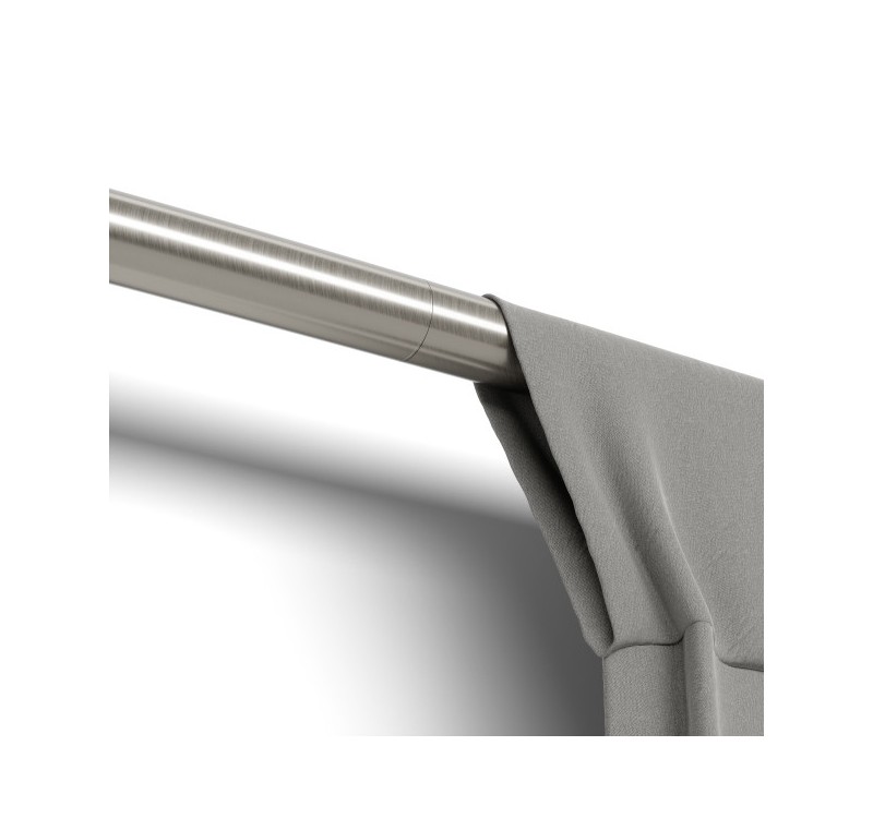 UMBRA karnisz ZEN 81 - 162 cm srebrny