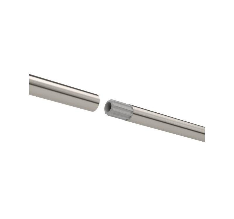 UMBRA karnisz ZEN 163 - 325 cm srebrny