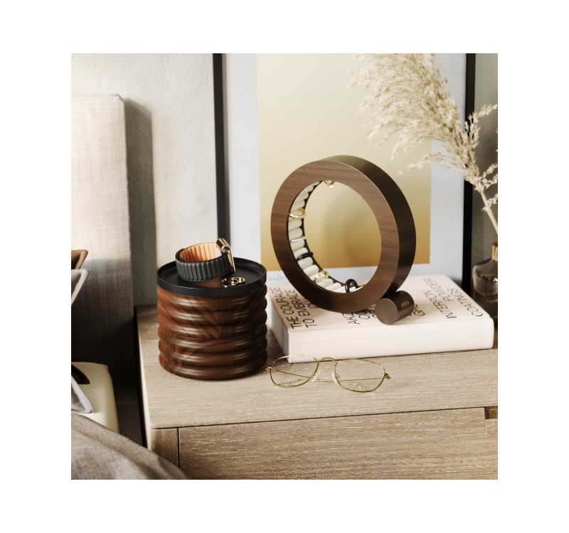 UMBRA organizer na biżuterię TESORA       czarny / brązowy