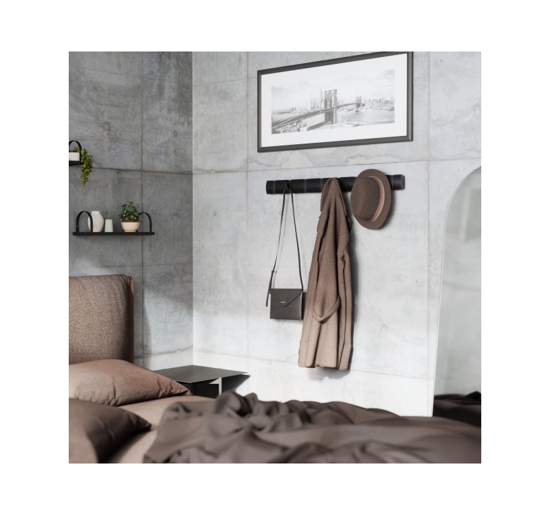 UMBRA wieszak na ubrania FLIP 8 czarny