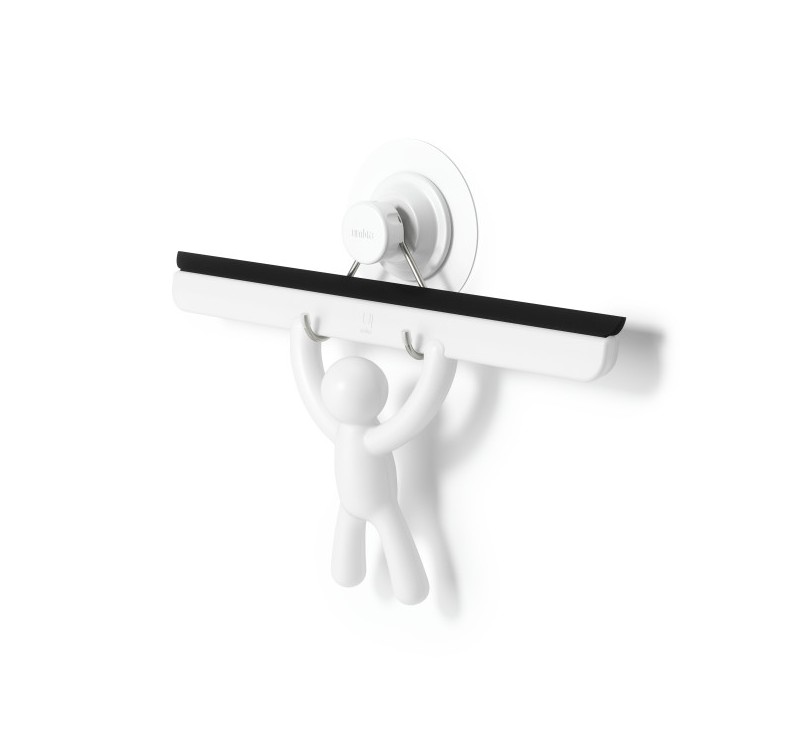 UMBRA ściągaczka prysznicowa BUDDY biała