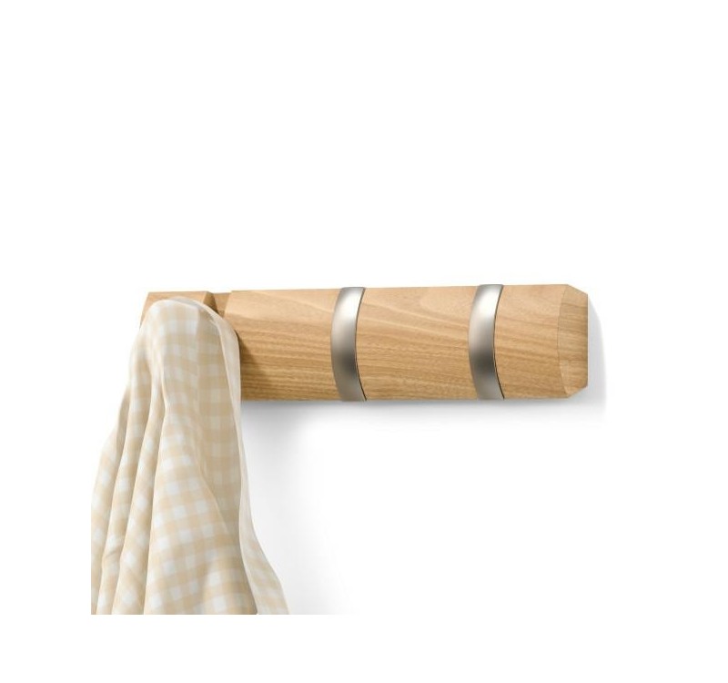 UMBRA wieszak na ubrania FLIP 3 brązowy