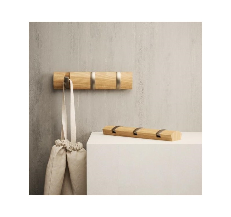 UMBRA wieszak na ubrania FLIP 3 brązowy