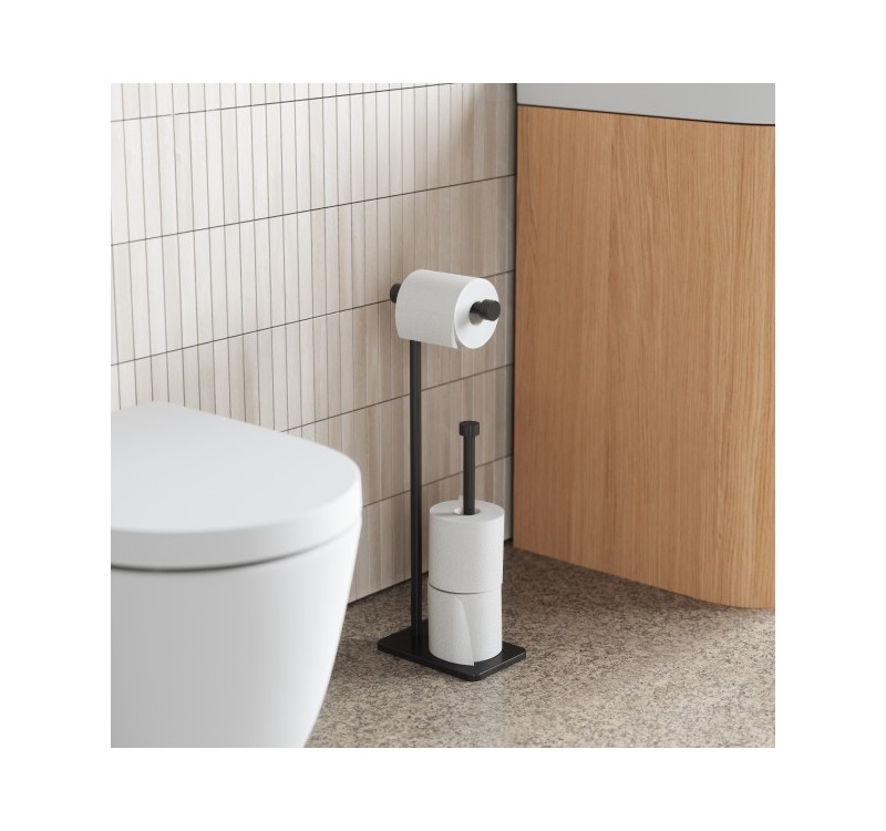 UMBRA stojak na papier toaletowy CAPPA    czarny