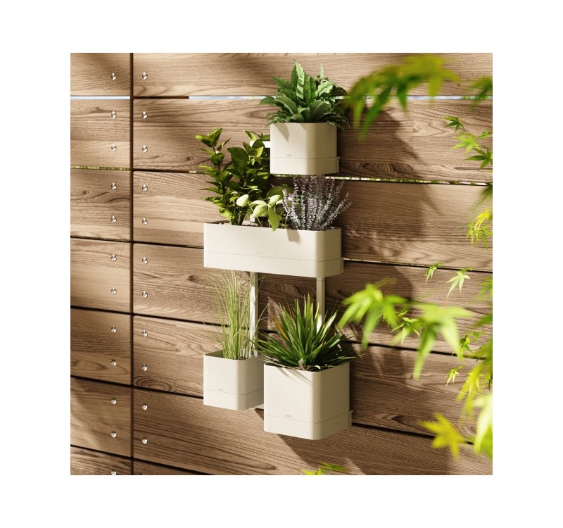 UMBRA zestaw doniczek CUBIKO biały