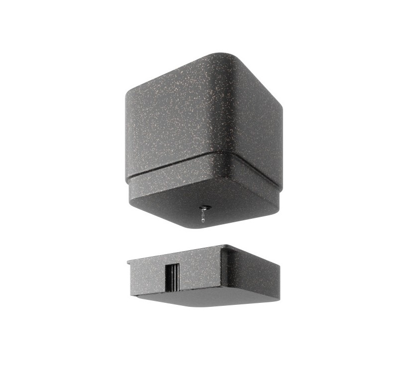 UMBRA zestaw doniczek CUBIKO czarny