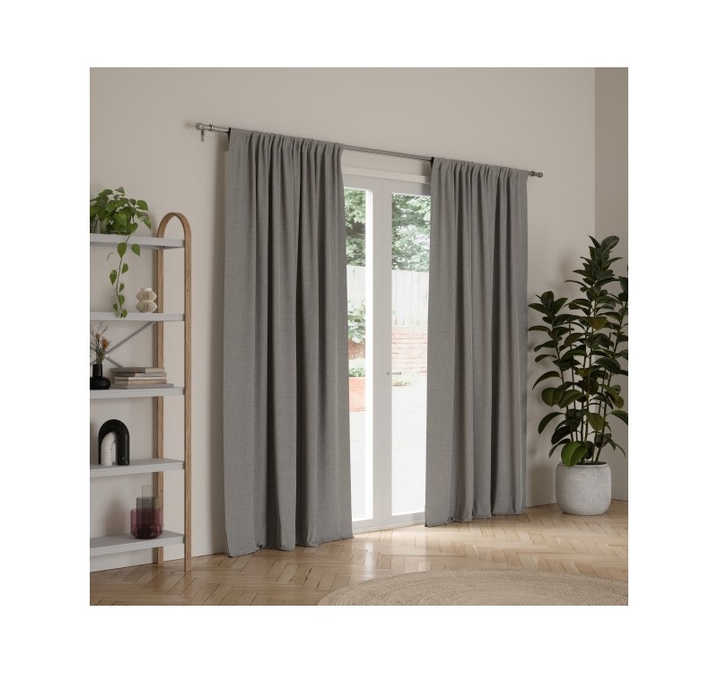 UMBRA karnisz CLEO 168 - 305 cm srebrny