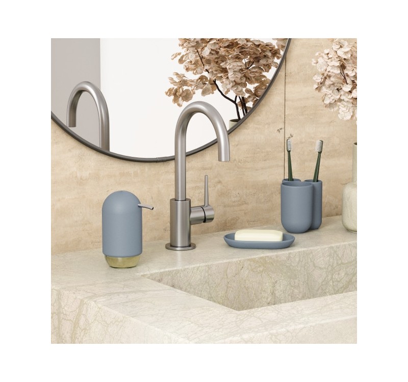 UMBRA dozownik do mydła TOUCH niebieski