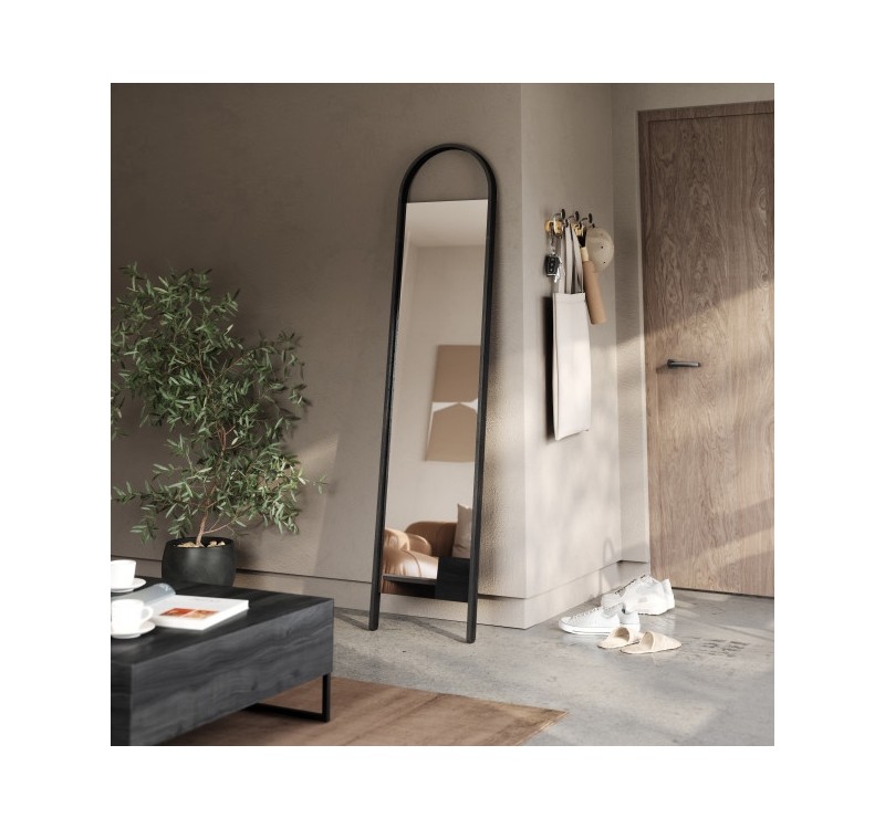 UMBRA lustro stojące BELLWOOD czarne