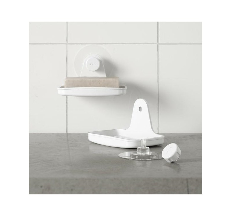 UMBRA mydelniczka FLEX biała