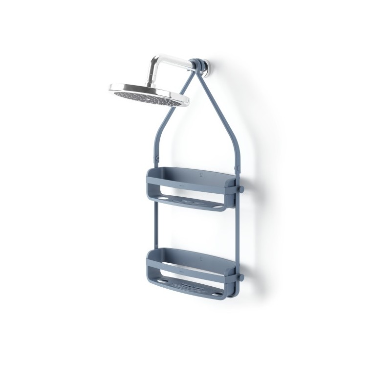 UMBRA organizer łazienkowy FLEX           niebieski