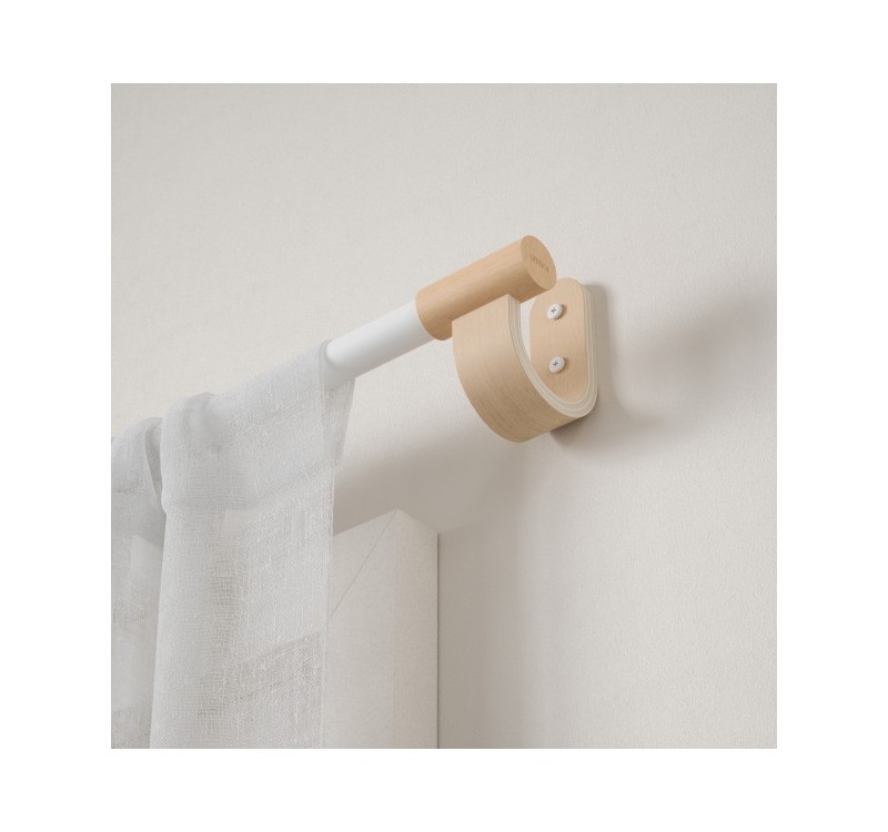 UMBRA karnisz BELLWOOD 107 - 305 cm       biały / brązowy