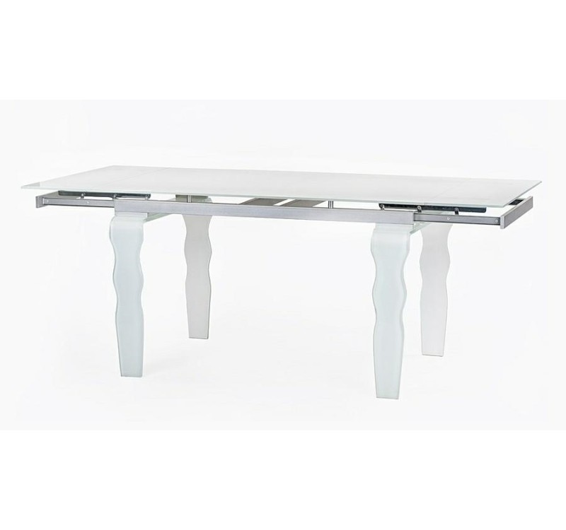 Stół szklany VENDOME OPTI WHITE biały - 200/300